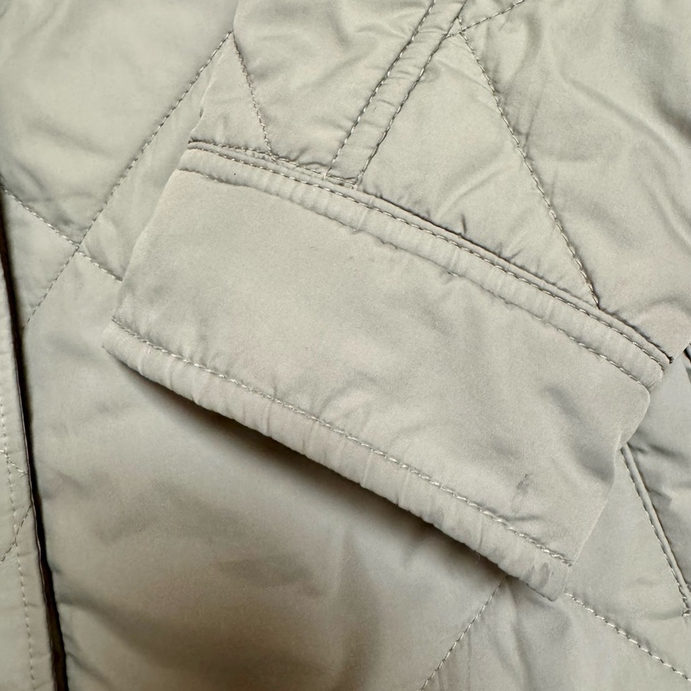 Neutral Quilted Jacket - Picture 15 of 15